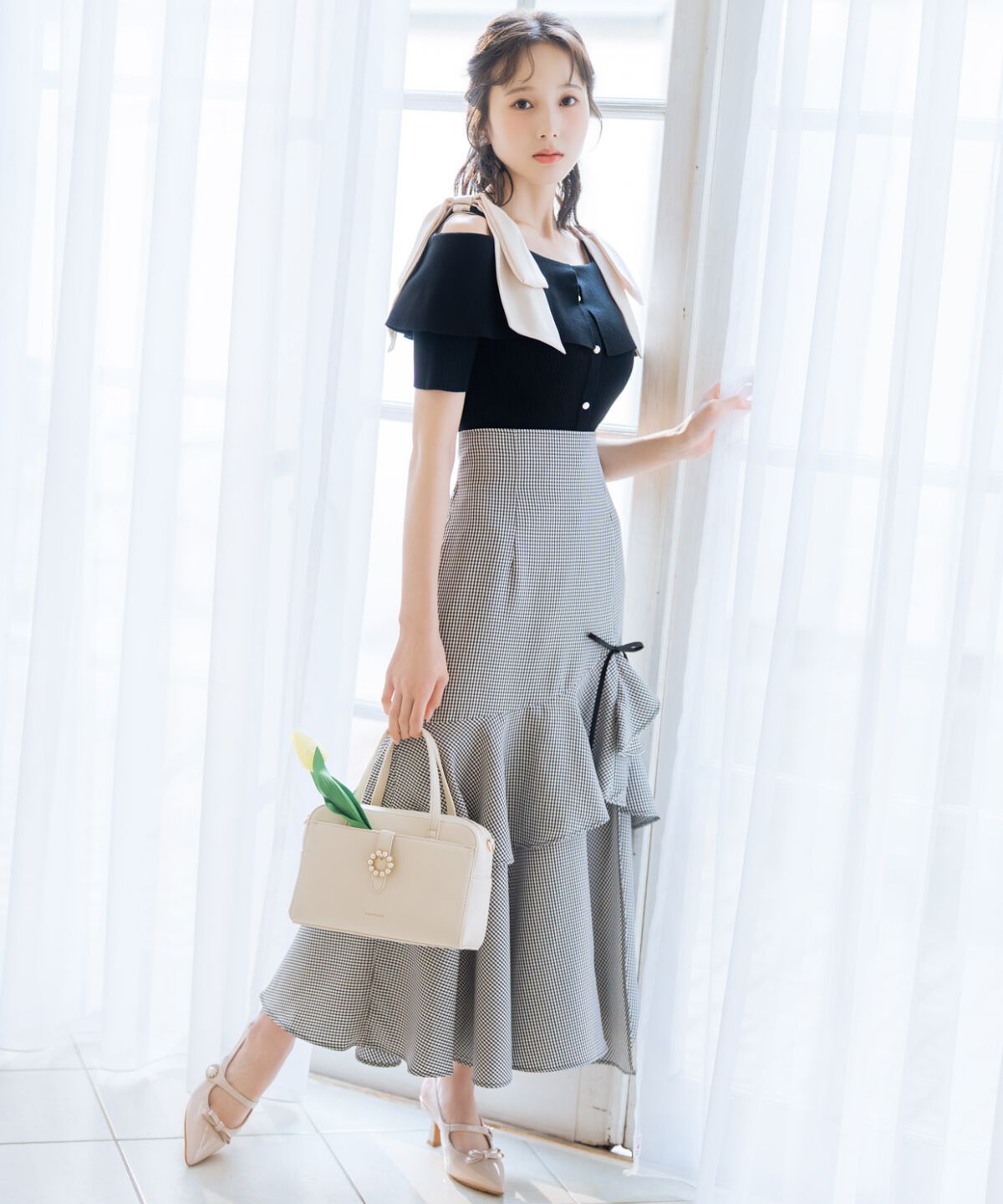 WILLSELECTION「スリングバックリボンパンプス」|パンプス|