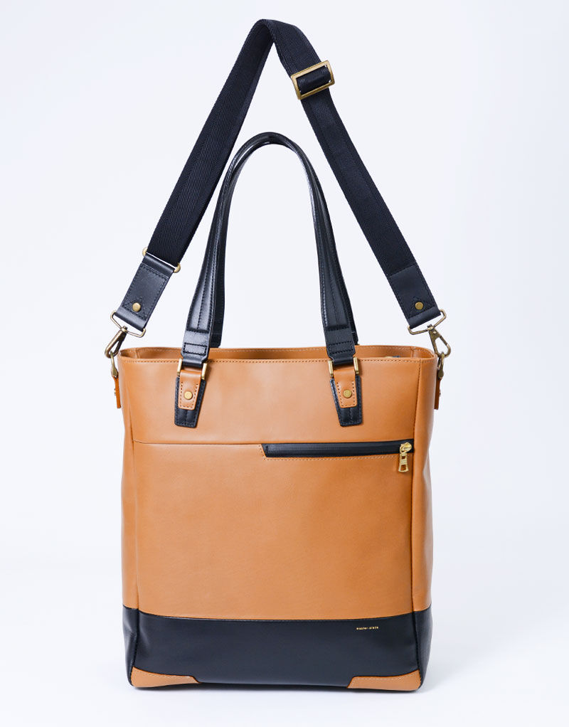 master-piece「gloss 2WAYトートバッグ」|トートバッグ|キャメル