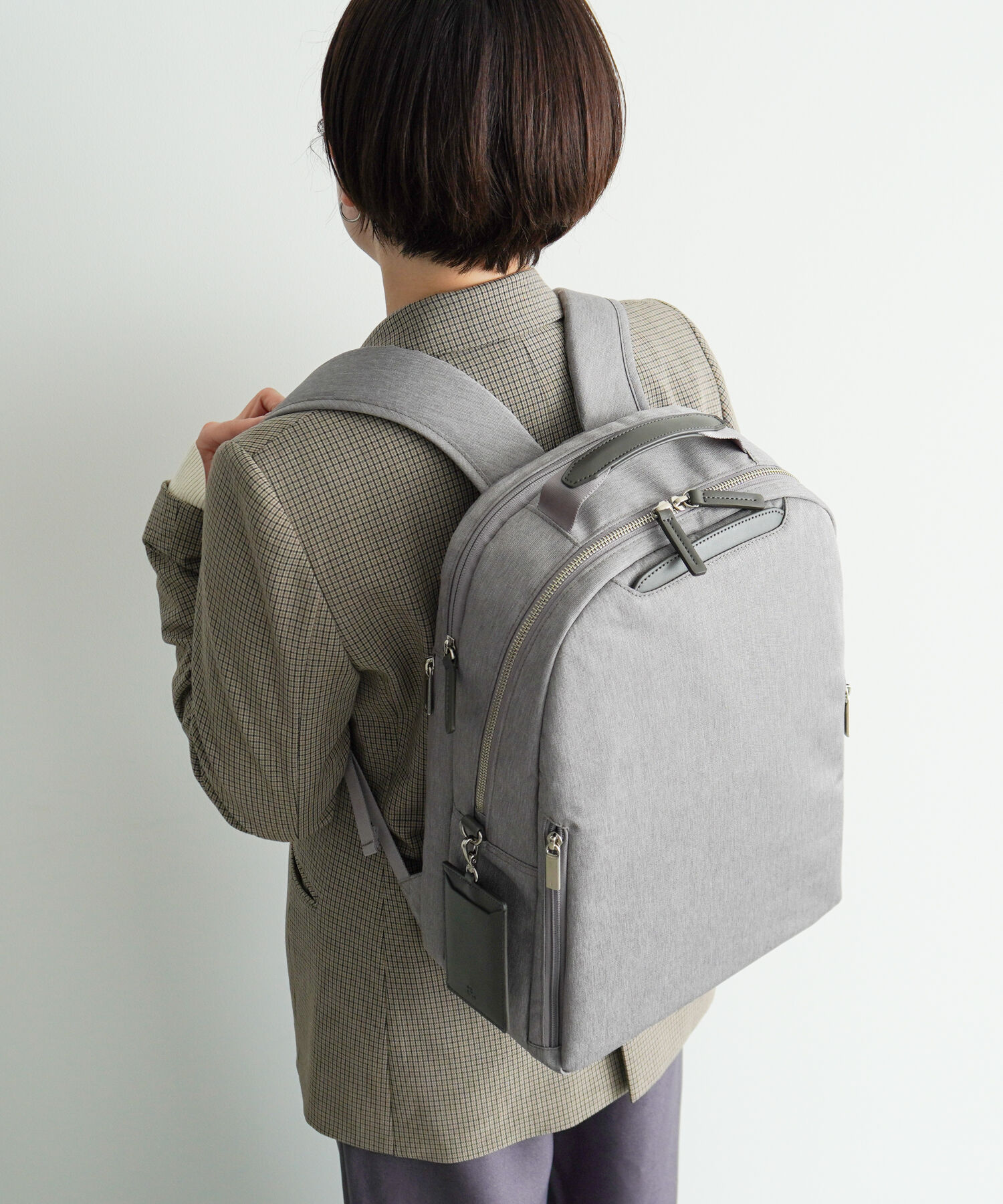 ace.「ace./エース フィッテムヘザー ビジネスリュック  A4 14インチPC収納 16L デイパック型 20113」|リュック|