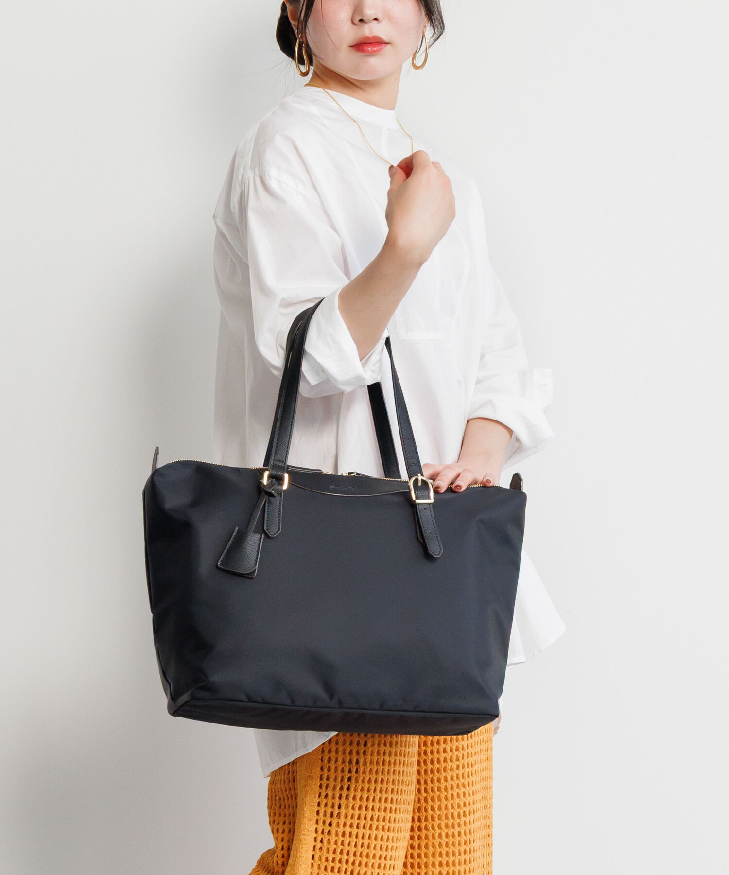  「Jewelna Rose ラヴィーナ フォールディングトートバッグ A4サイズ 16291」|トートバッグ|