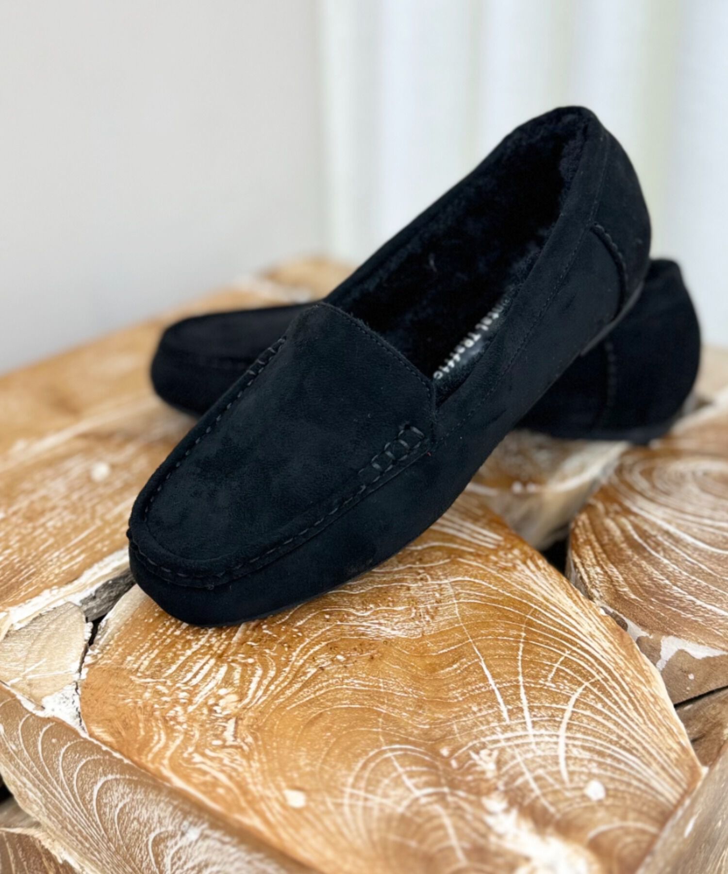 WA Oriental TRaffic「【累計5万足突破】 もこもこ ムートンシューズ /12311 モカシン フェイク ファー 再入荷 フラット」|パンプス|