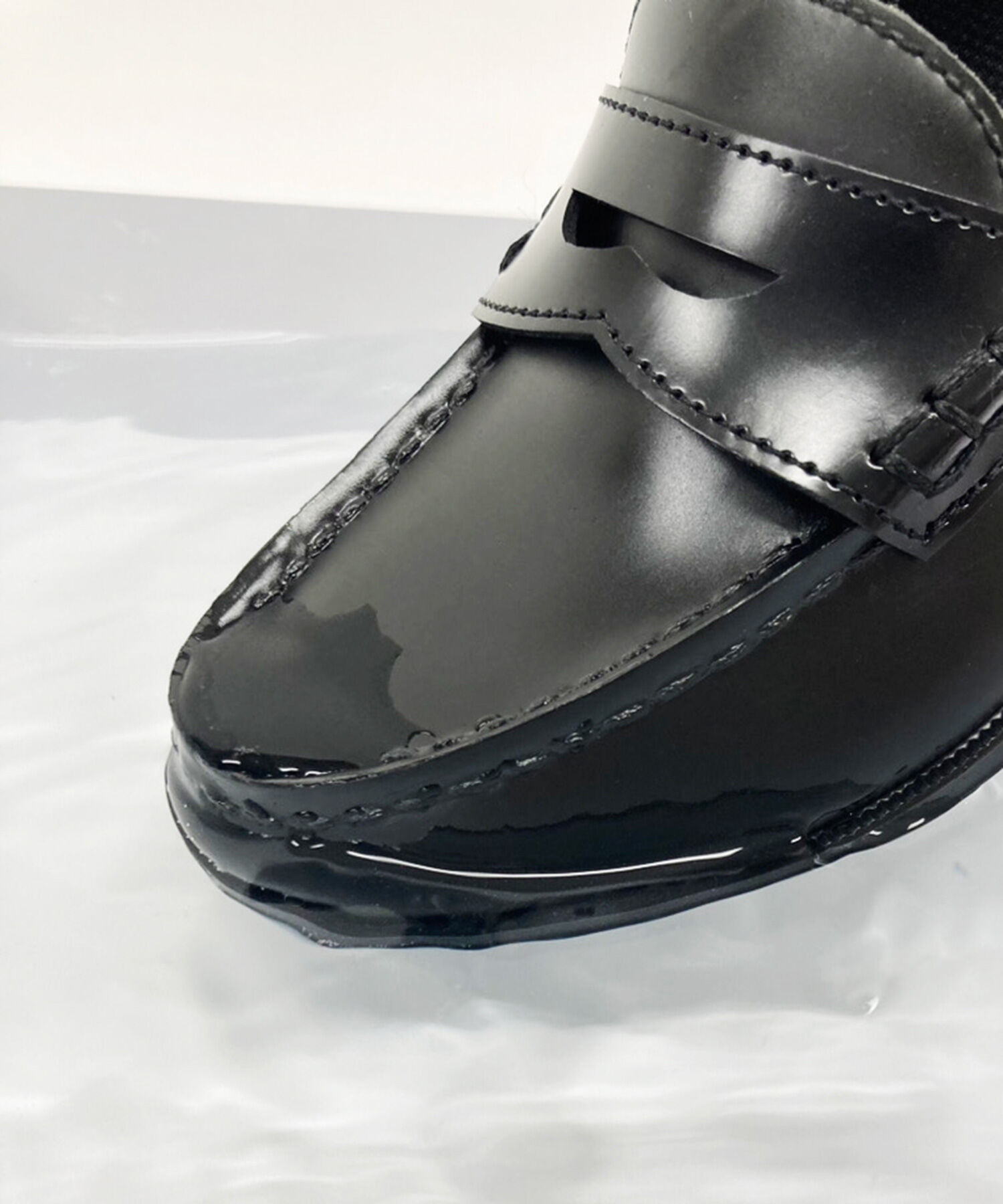 ORiental TRaffic「【防水】 レインローファー /R-1020 レインシューズ ローファー  晴雨兼用 通学 通勤」|パンプス|