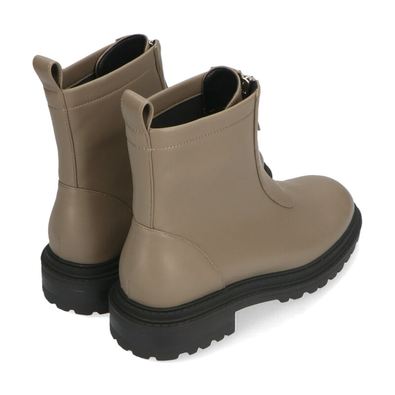 ORiental TRaffic「フロントジップブーツ/31412 厚底　ボアブーツ」|ショートブーツ|