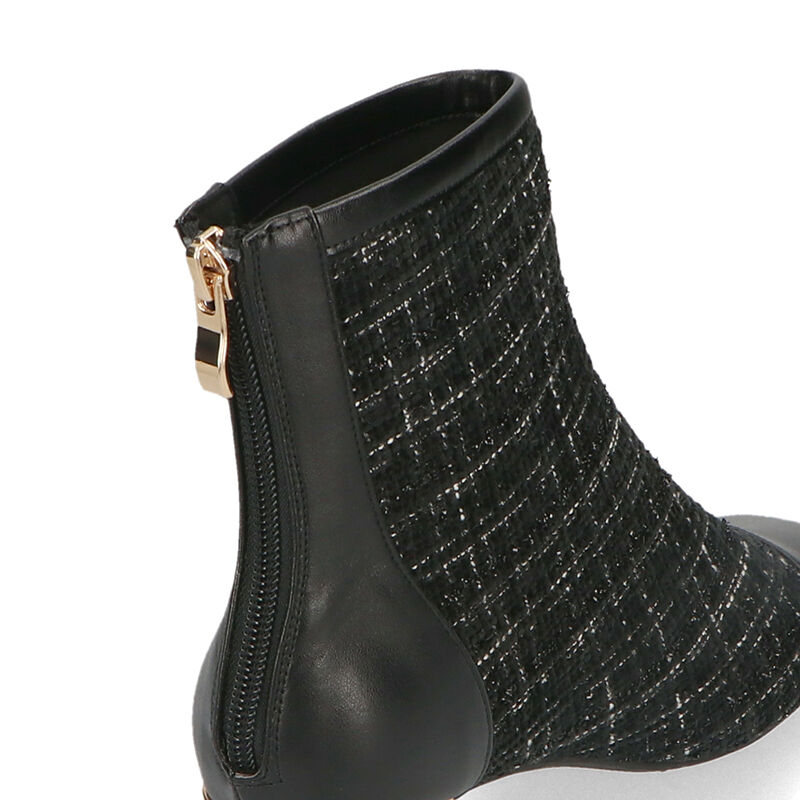 ORiental TRaffic「ツイード 切替 ブーツ /31427 ショートブーツ」|ショートブーツ|