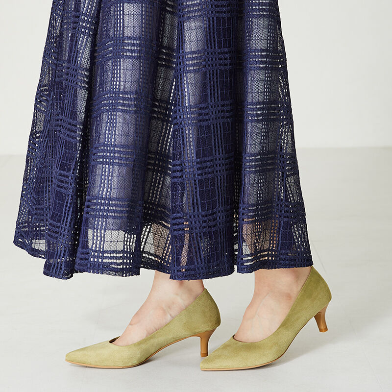 WA Oriental TRaffic「カラーソールポインテッドトゥパンプス/42103」|パンプス|GREEN