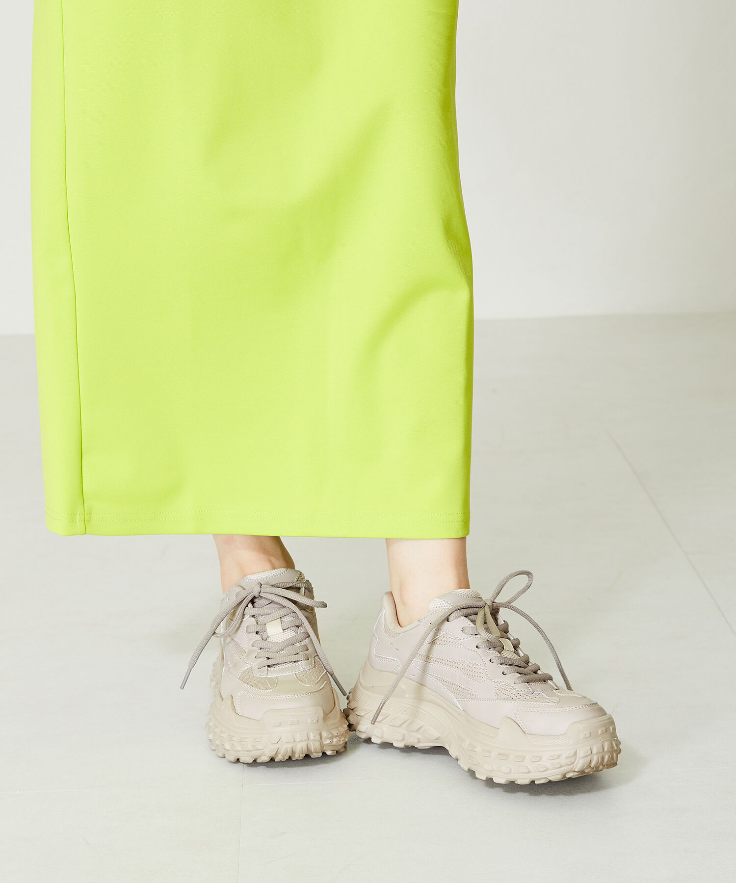 ORiental TRaffic「変形ボリュームソールスニーカー/OT3734」|スニーカー|GREY