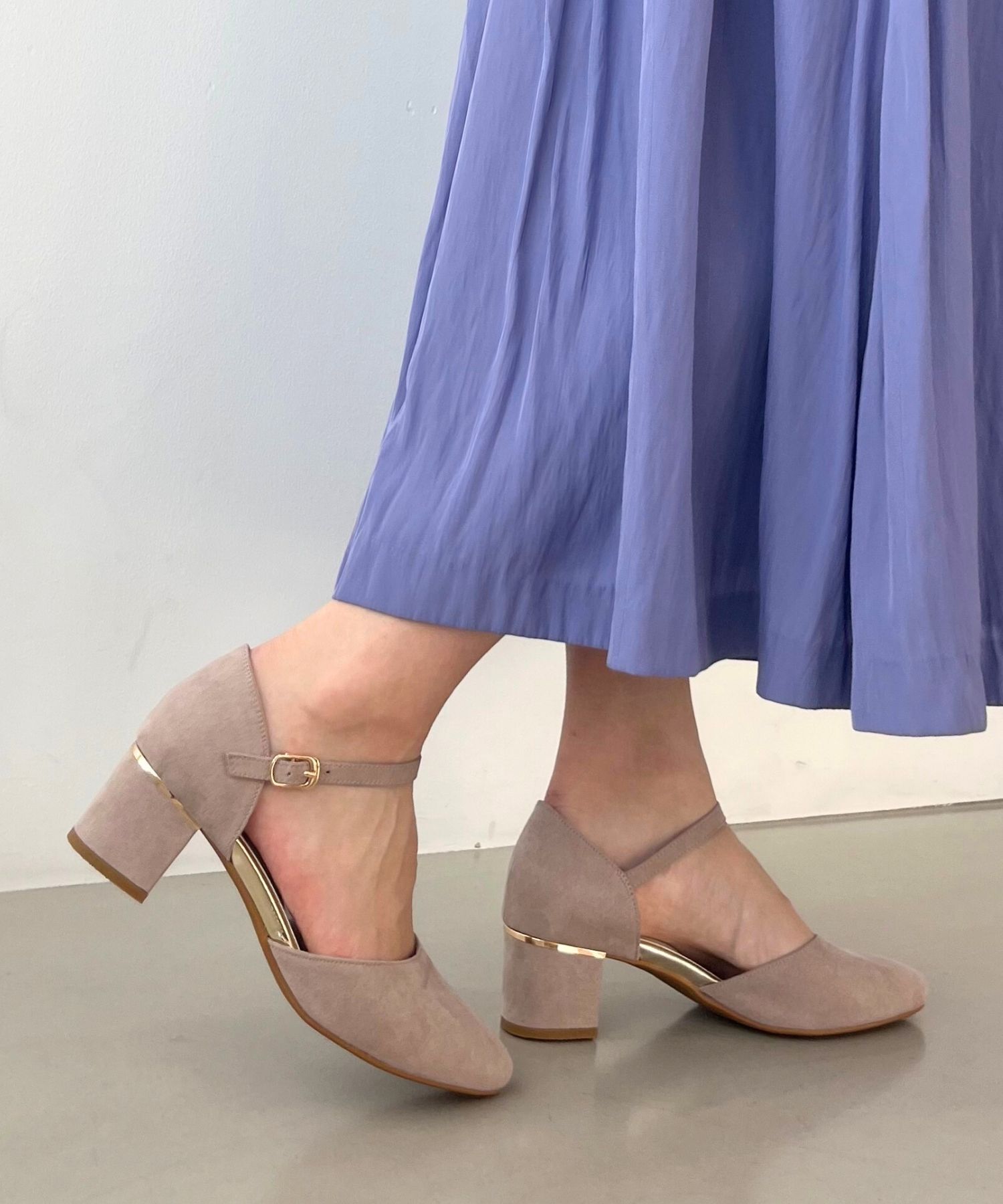 ORiental TRaffic「セパレートラインヒールパンプス/45101」|パンプス|