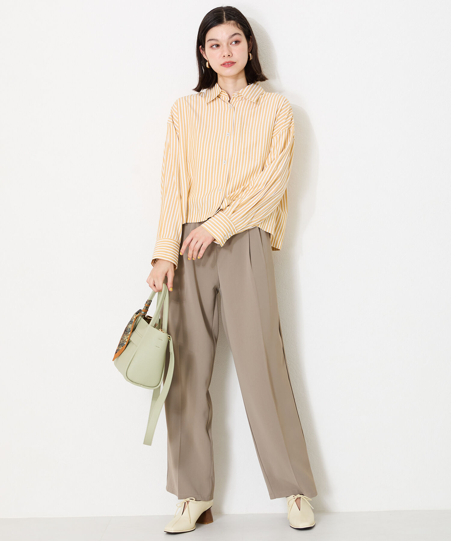 ORiental TRaffic「ウッド ヒール 甲深 パンプス /41307」|パンプス|