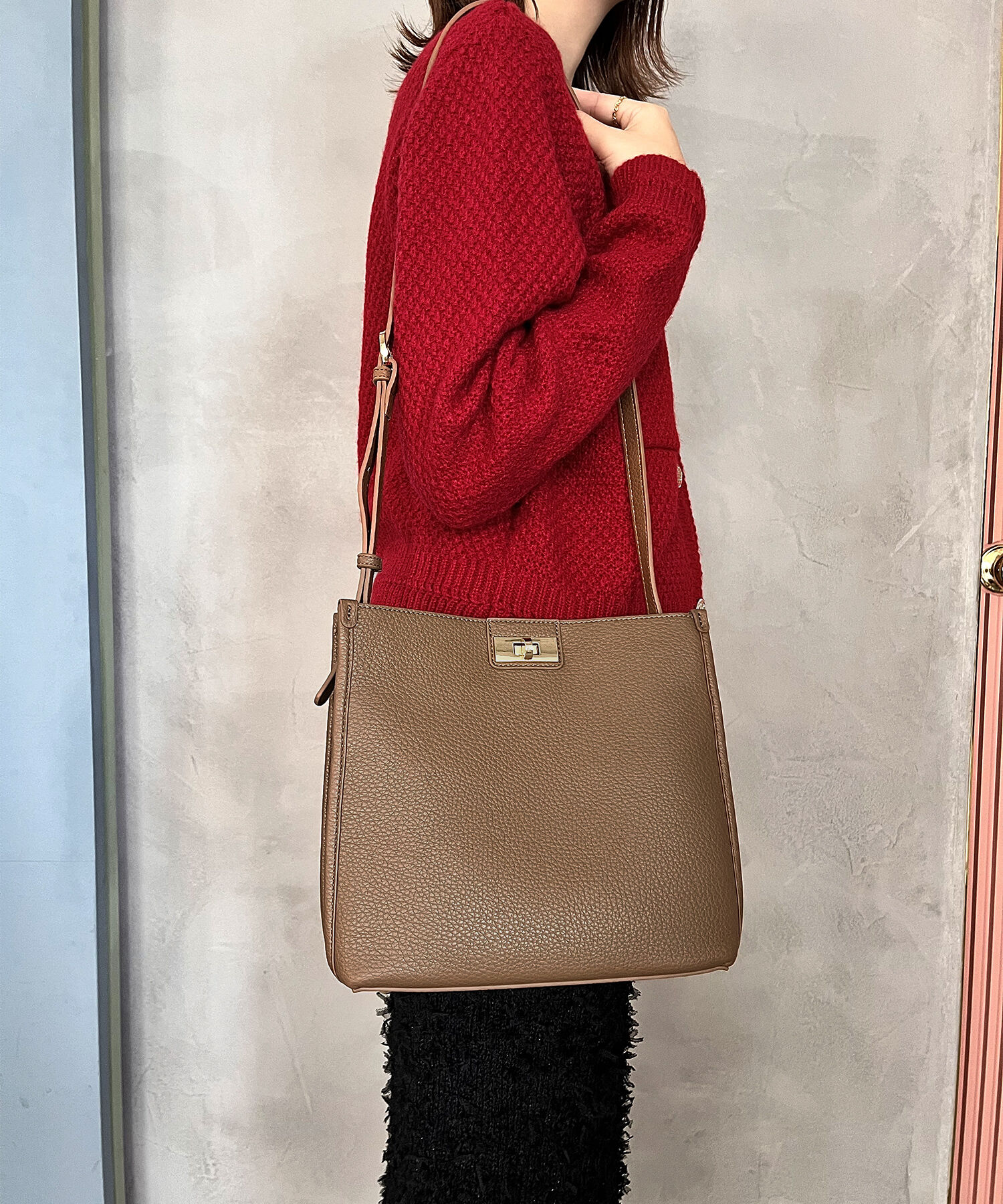 ORiental TRaffic「【BAG】スクエアショルダーバッグ/BA-240」|ショルダー・メッセンジャー|