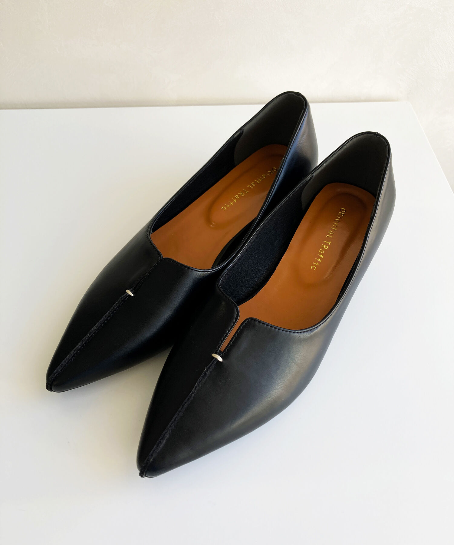 ORiental TRaffic「【WEB限定/累計2万足突破】フレア ヒール ポインテッドトゥ パンプス /45301 ヒール2.8ｃｍ 通勤靴 」|パンプス|