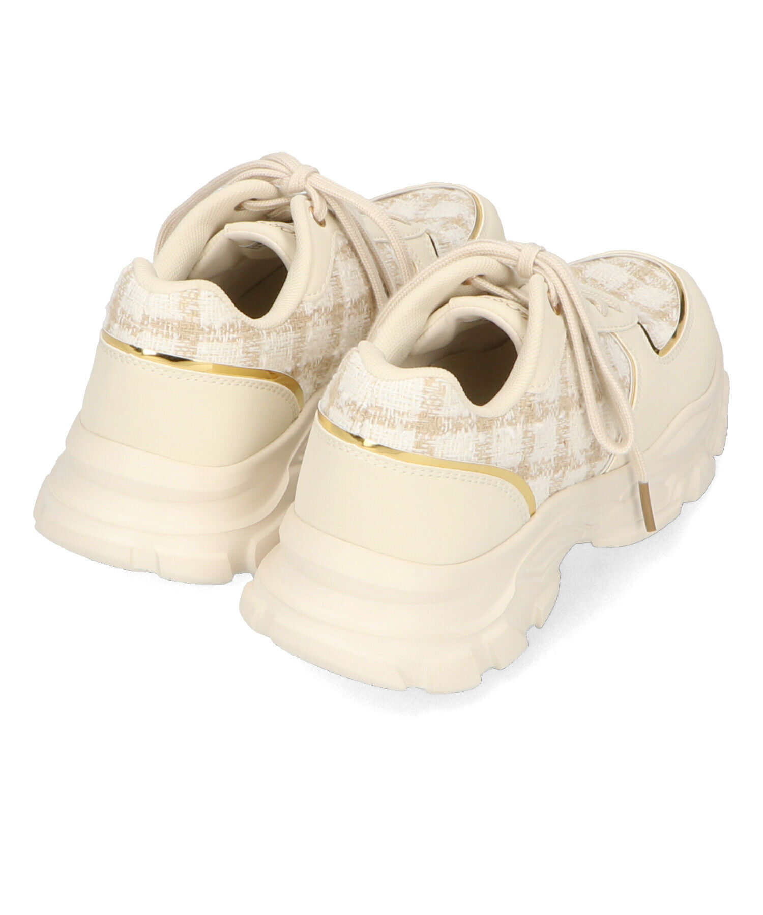 ORiental TRaffic「2WAYシューレースツイードスニーカー/OT3746」|スニーカー|