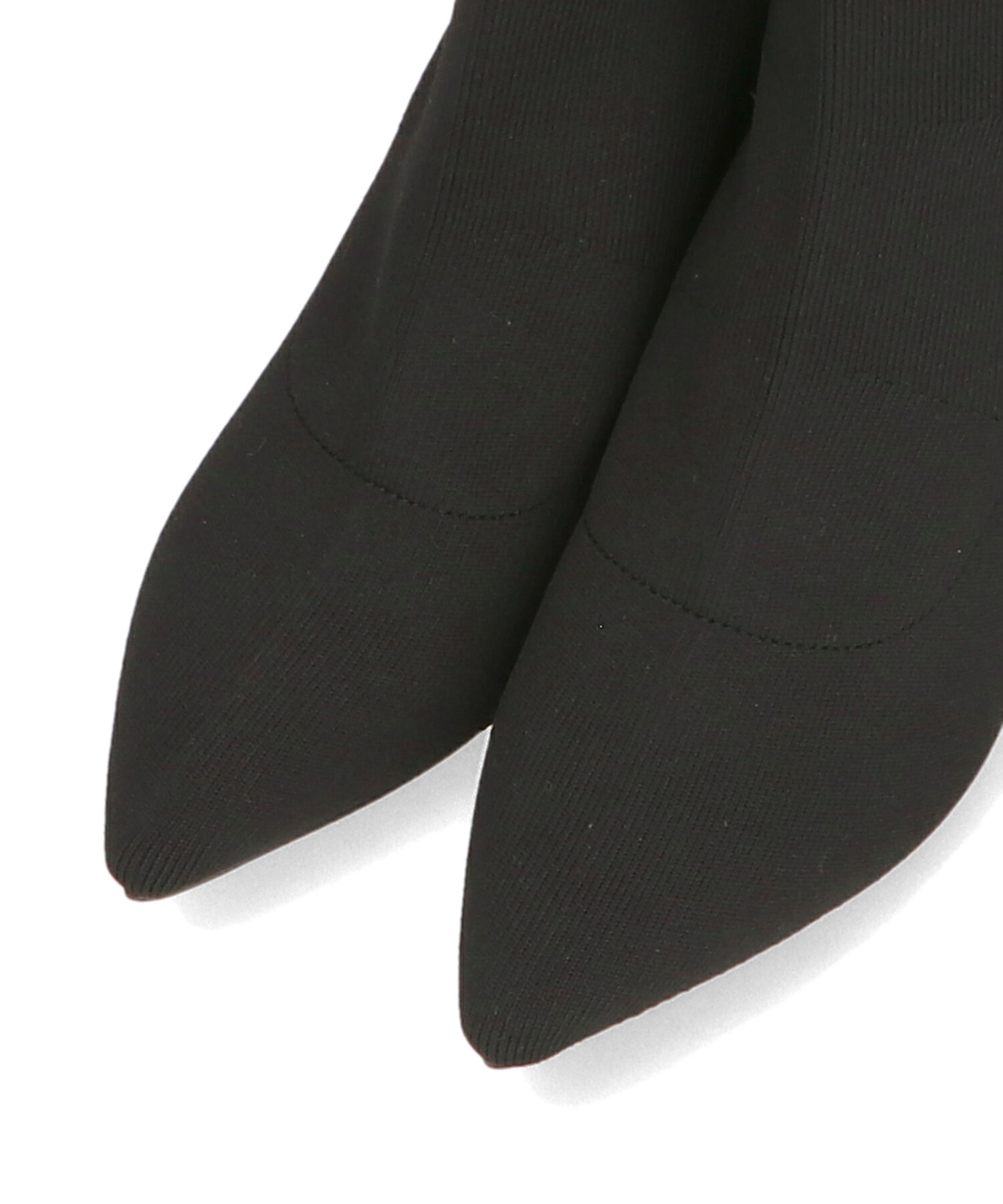 ORiental TRaffic「チュールリボン&times;パール ニットブーツ /41429」|ショートブーツ|