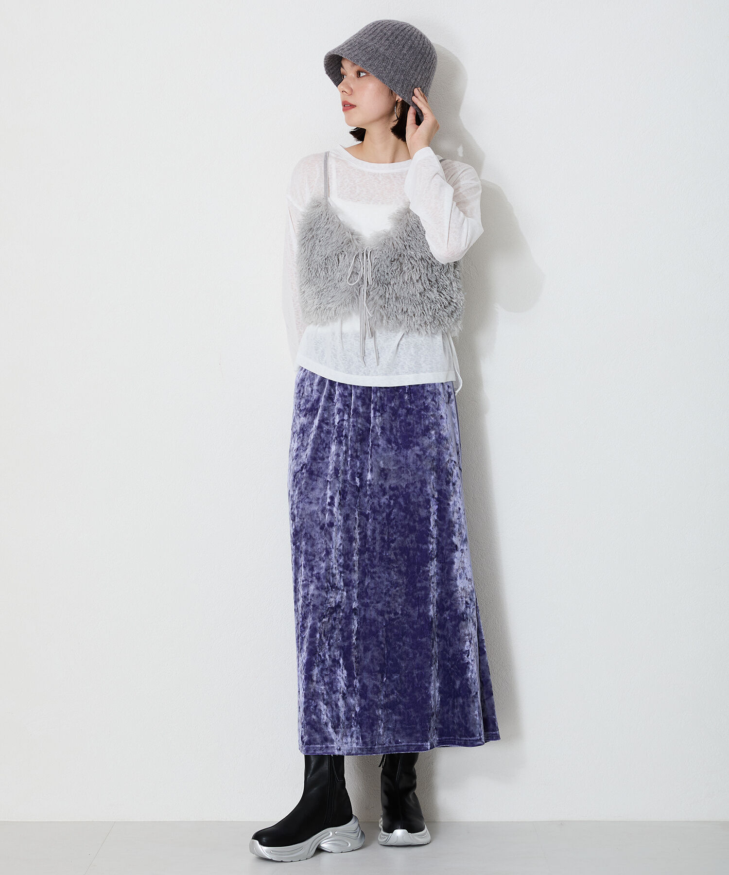 ORiental TRaffic「スニーカーソール配色ブーツ/41433」|ショートブーツ|