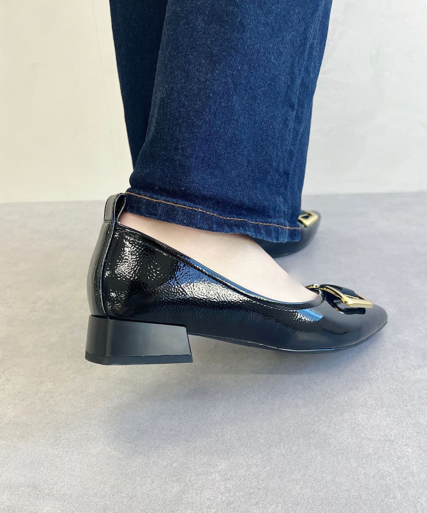 ORiental TRaffic「ポインテッドトゥモチーフパンプス/51104 パンプス フラット 人気 トレンド」|パンプス|