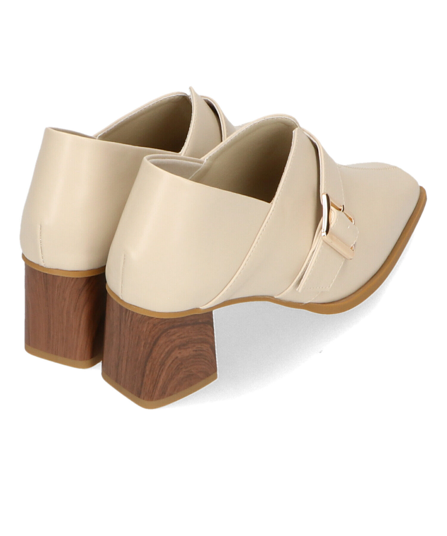 ORiental TRaffic「ウッドヒールベルトパンプス/51103 パンプス トレンド 人気 売れてる」|パンプス|