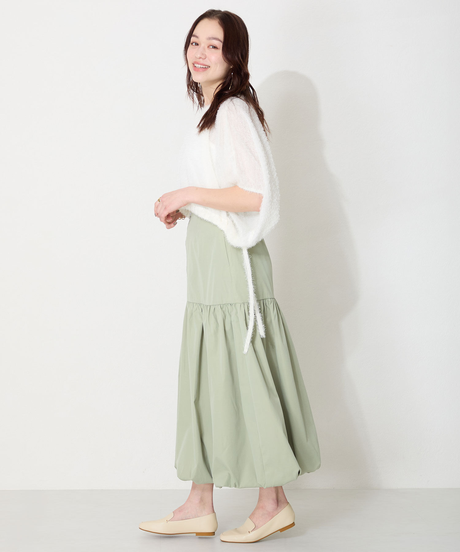 WA Oriental TRaffic「【WEB限定/累計1万足突破】メタル アクセント オペラ シューズ /R-4011 パンプス フラット」|パンプス|