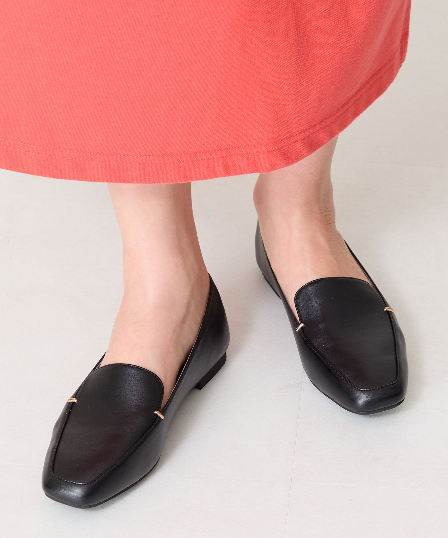 WA Oriental TRaffic「【WEB限定/累計1万足突破】メタル アクセント オペラ シューズ /R-4011 パンプス フラット」|パンプス|