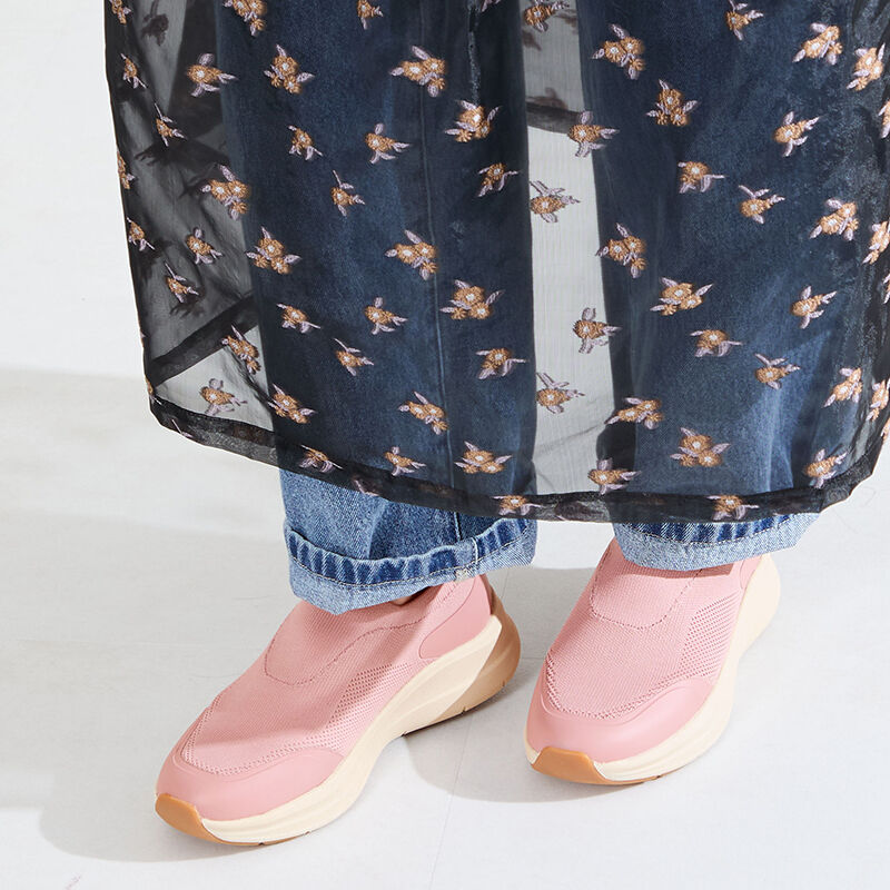 ORiental TRaffic「●2026春夏新作●【 瞬間フィット 】 ニット 防水 スニーカー /OT3799」|スニーカー|