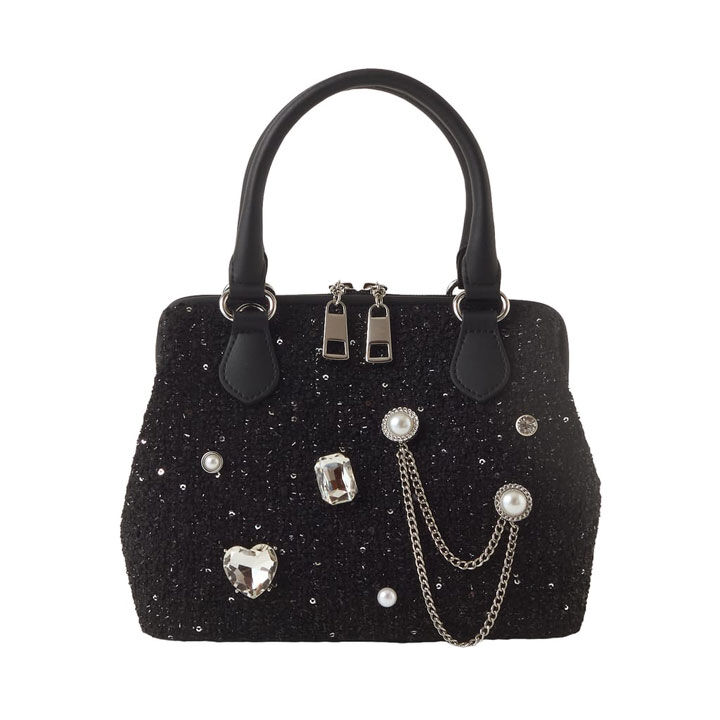 ダイアナ「バッグ　SH6112」|ハンドバッグ|クロ