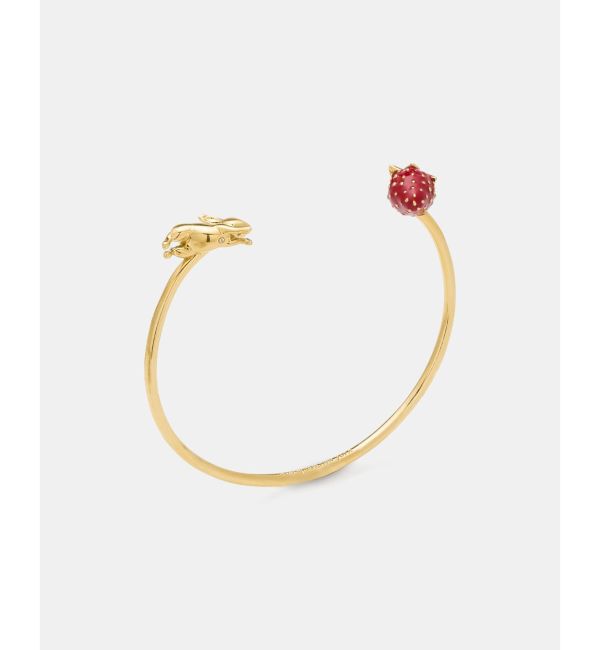 kate spade new york「シークレット ガーデン ストロベリー カフ」|ブレスレット・バングル|