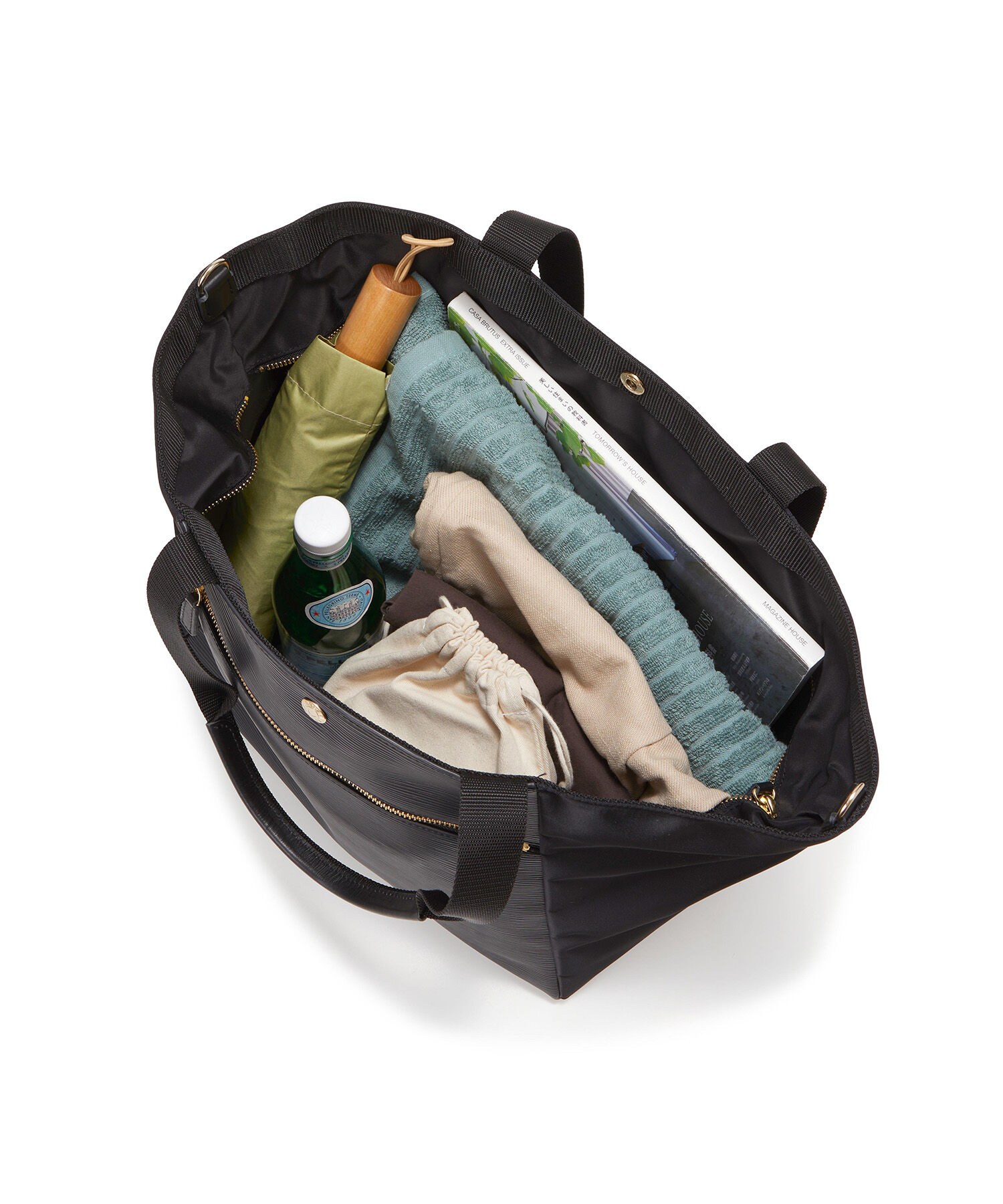 TOPKAPI BREATH「【VERY11月号掲載】RIPPLE  TRIPリプル トリップナイロン コンビ キャリーオンビッグ トートトラベル旅行」|トートバッグ|