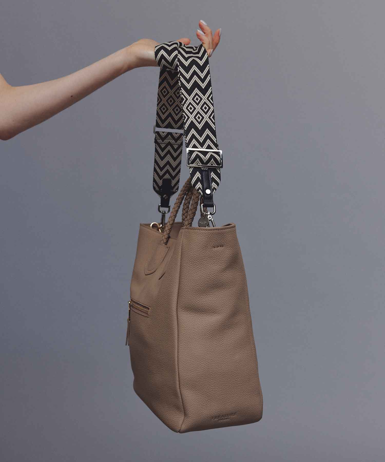 TOPKAPI TREASURE「【TREASURE TOPKAPI】【新色追加】オリジナル ショルダーベルト 50mm」|ストラップ|ブラック