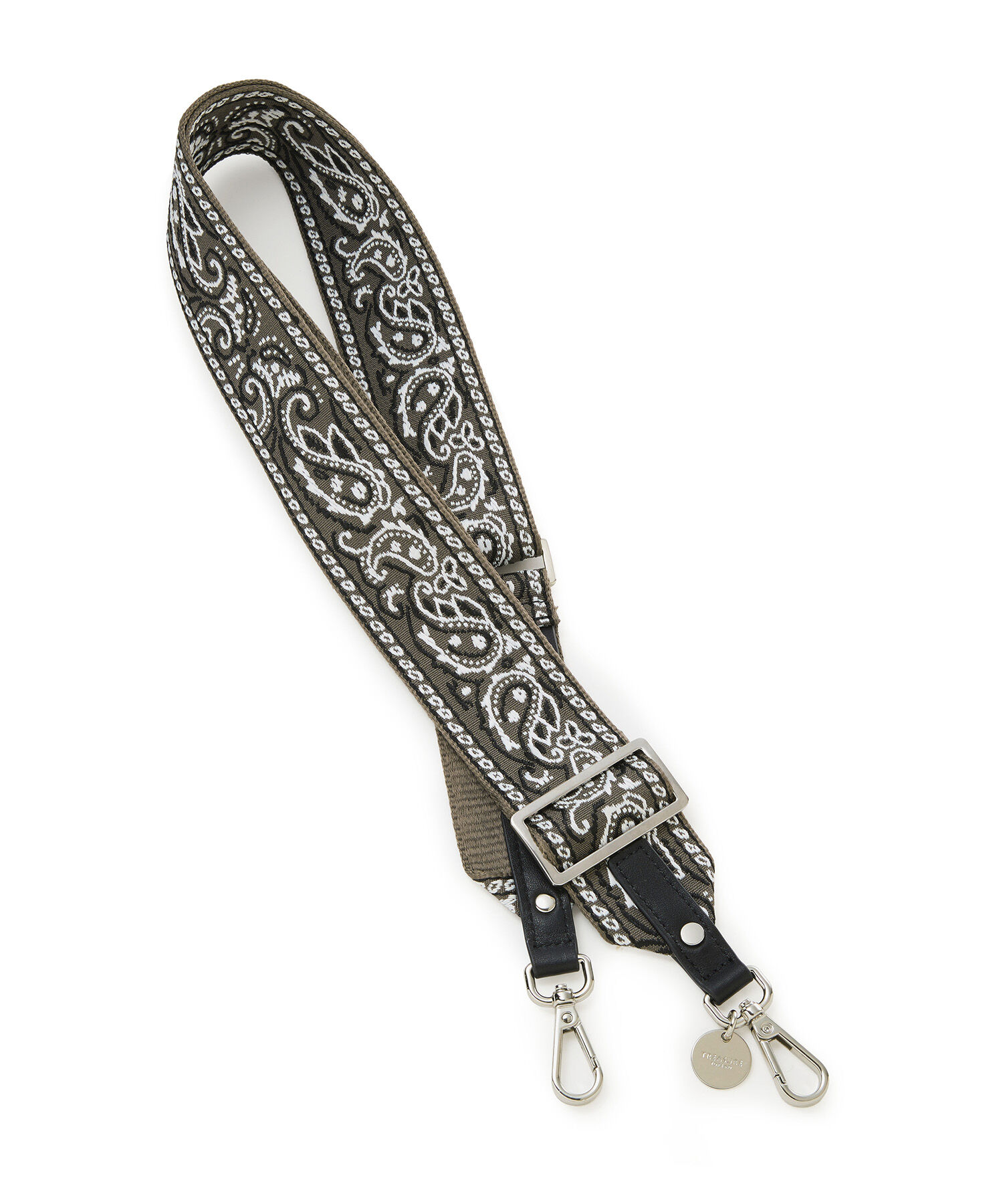 TOPKAPI TREASURE「【TREASURE TOPKAPI】【新色追加】オリジナル ショルダーベルト 50mm」|ストラップ|チャコールグレー