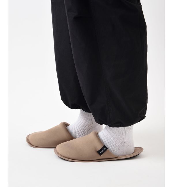 MILESTO「MILESTO UTILITY 洗える携帯スリッパ M」|トラベルグッズ|