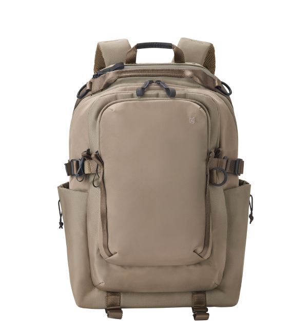 MILESTO「XTREC レイヤードバックパック」|リュック|グレージュ