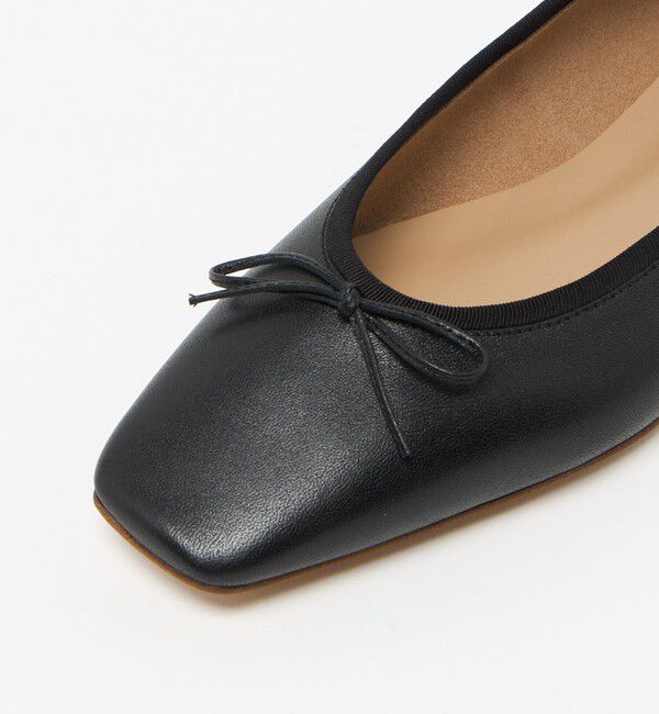 ODETTE E ODILE「スクエアバレエ フラット10&darr;&uarr;」|バレエシューズ|