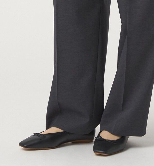 ODETTE E ODILE「スクエアバレエ フラット10&darr;&uarr;」|バレエシューズ|