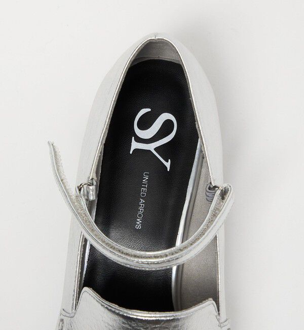 SY UNITED ARROWS「＜SY＞スクエアローファーベルクロ パンプス45&uarr;」|パンプス|