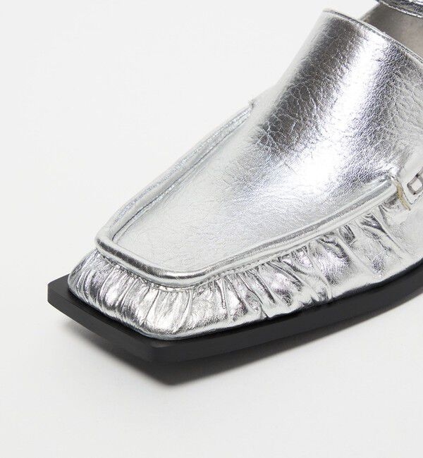 SY UNITED ARROWS「＜SY＞スクエアローファーベルクロ パンプス45&uarr;」|パンプス|