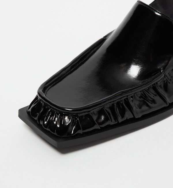 SY UNITED ARROWS「＜SY＞スクエアローファーベルクロ パンプス45&uarr;」|パンプス|