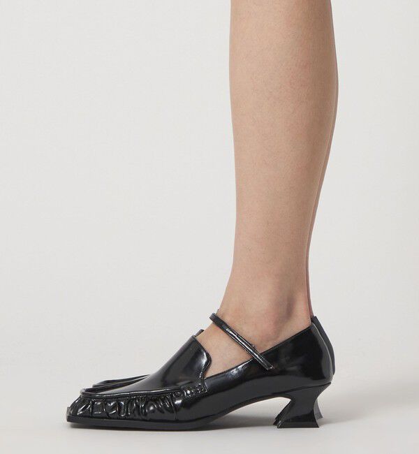 SY UNITED ARROWS「＜SY＞スクエアローファーベルクロ パンプス45&uarr;」|パンプス|