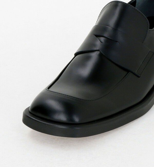 ODETTE E ODILE「スクエアマニッシュローファー フラット40&uarr;」|ローファー|