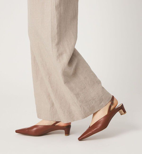 ODETTE E ODILE「センターシームバックベルト パンプス40&darr;&uarr;」|パンプス|