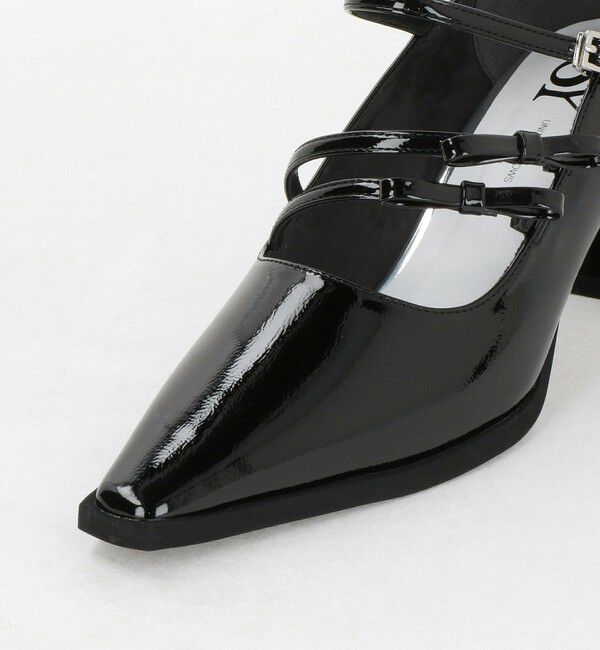 SY UNITED ARROWS「＜SY＞ダブルリボン スクエア パンプス60&uarr;」|パンプス|