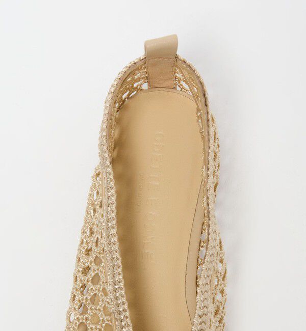 ODETTE E ODILE「ニットバレエ フラット10&uarr;」|バレエシューズ|