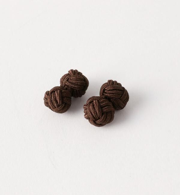 UNITED ARROWS「＜WARMAN（ワルマン）＞ カフ」|ネクタイピン・カフスボタン|DK.BROWN