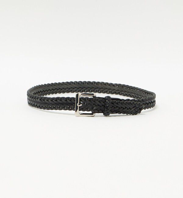 UNITED ARROWS「＜BEORMA LEATHER COMPANY＞ P009 34mｍ/メッシュベルト」|ベルト|BLACK