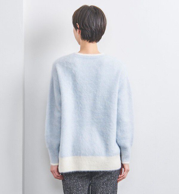 UNITED ARROWS「フォックス カシミヤ クルーネック ニット」|ニット・セーター|