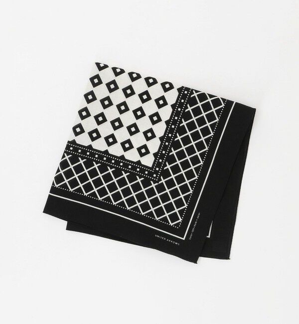 UNITED ARROWS「コモン バンダナ」|ハンカチ|BLACK