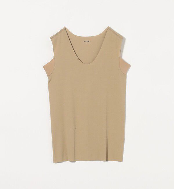 UNITED ARROWS「＜SEEK＞ SLEEVELESS/アンダーウェア」|インナー|BEIGE