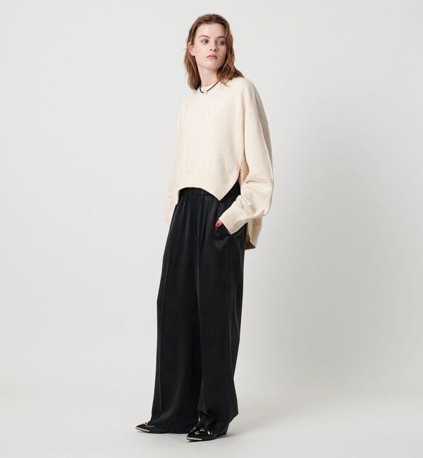 ASTRAET「＜ASTRAET＞ ウラケ サイドジップ クルーネックスウェット」|スウェット・ジャージ|