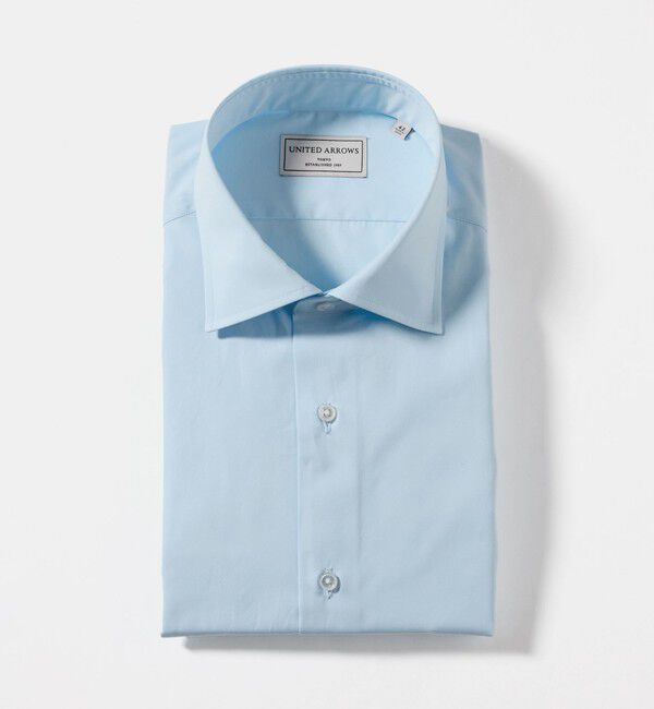 UNITED ARROWS「THOMAS MASON/トーマスメイソン ブロード セミワイドカラー シャツ」|シャツ・ブラウス|LT.BLUE