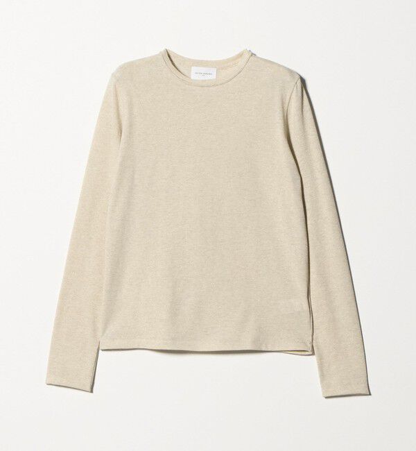 UNITED ARROWS「ラメ テンジク ロングスリーブ カットソー」|Tシャツ・カットソー|