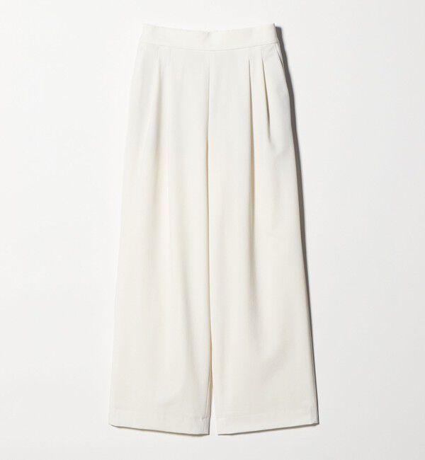 UNITED ARROWS「T/W ワイドパンツ ‐ウォッシャブル‐」|スラックス|