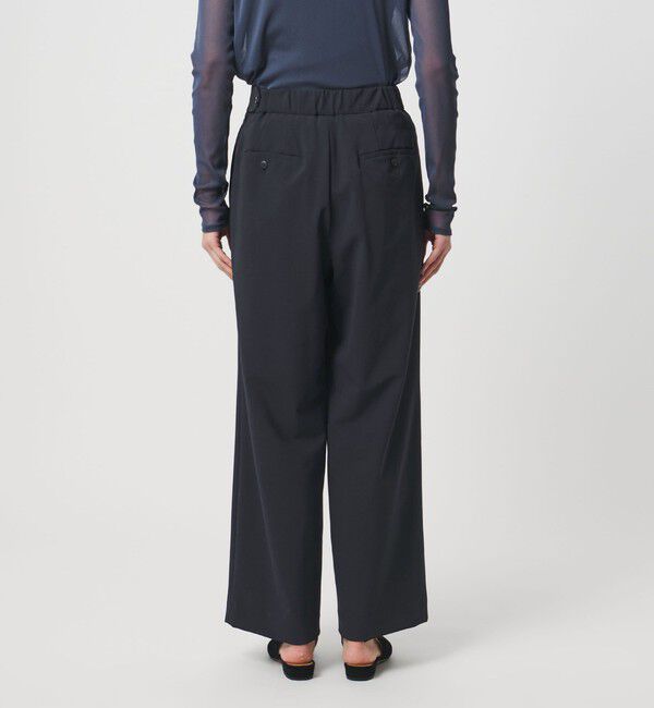 UNITED ARROWS「T/W ワイドパンツ ‐ウォッシャブル‐」|スラックス|