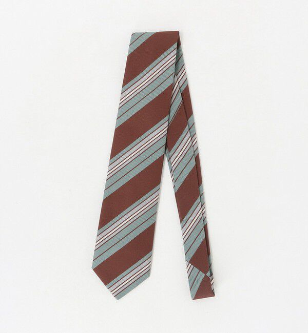 UNITED ARROWS「＜FRANCO BASSI＞ カラー レジメンタル ネクタイ」|ネクタイ・蝶ネクタイ|MD.BROWN